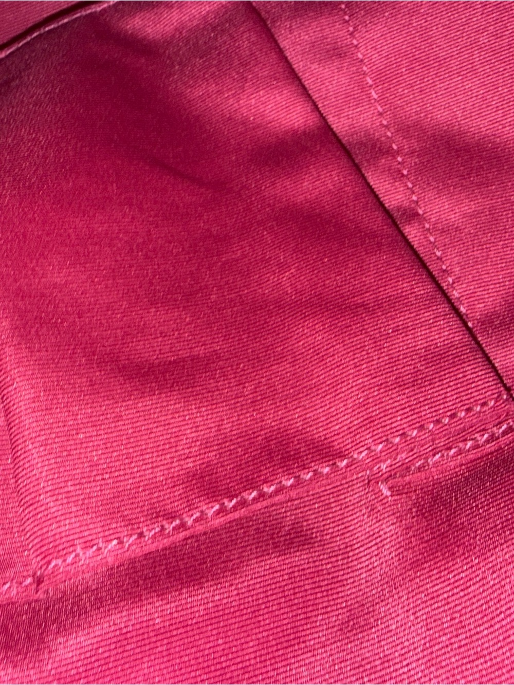 Coach Horse Carriage Pink Trim Pleated Signature Sateen Leather Shoulder Tote - Picture 10 of 13